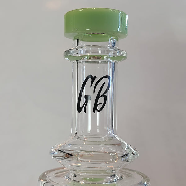 Green Bear Fab Egg Puffco Peak Glass - Green