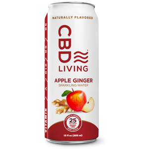 CBD Living Sparkling Water 25 mg
