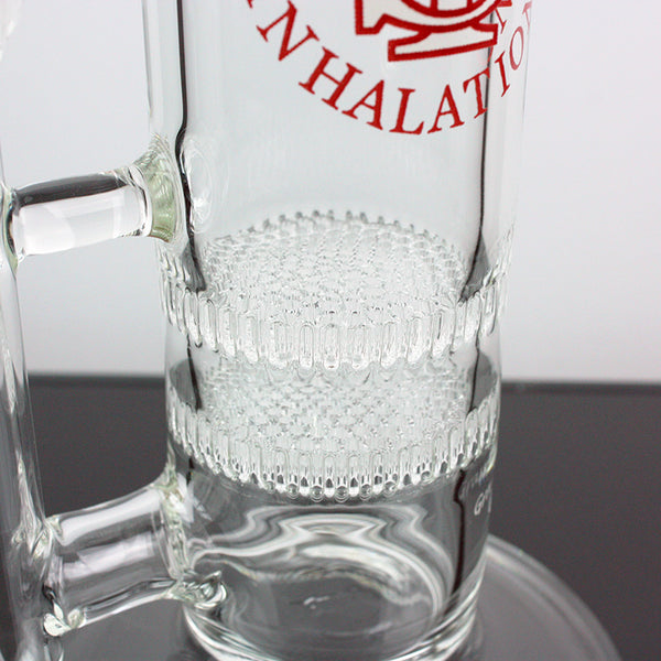 SI Pipes Carbon-Filtered Double Honeycomb Disk Bubbler