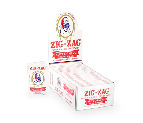 ZIG ZAG ROLLING PAPER - KUTCORNERS SLOW BURNING