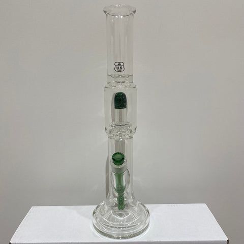 US Tubes 17 Inch Hybrid with Worked Circ Percolator