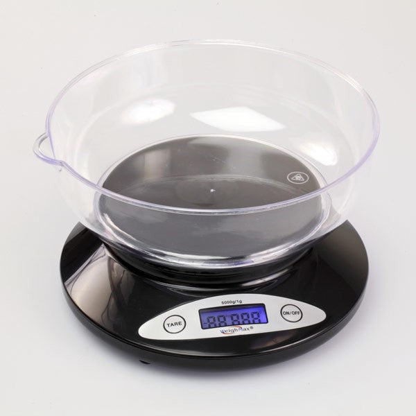 WeighMax Digital Kitchen Scale - W-2810-2KG / Black